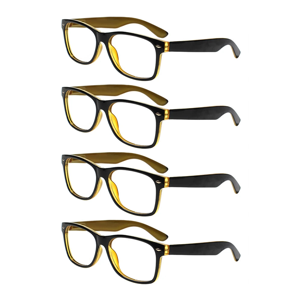 CLASAGA Reading Glasses Men and Women with Spring Hinge Fashion Presbyopia Optical Magnifying glass Reader Eyeglasses +0~+6.0