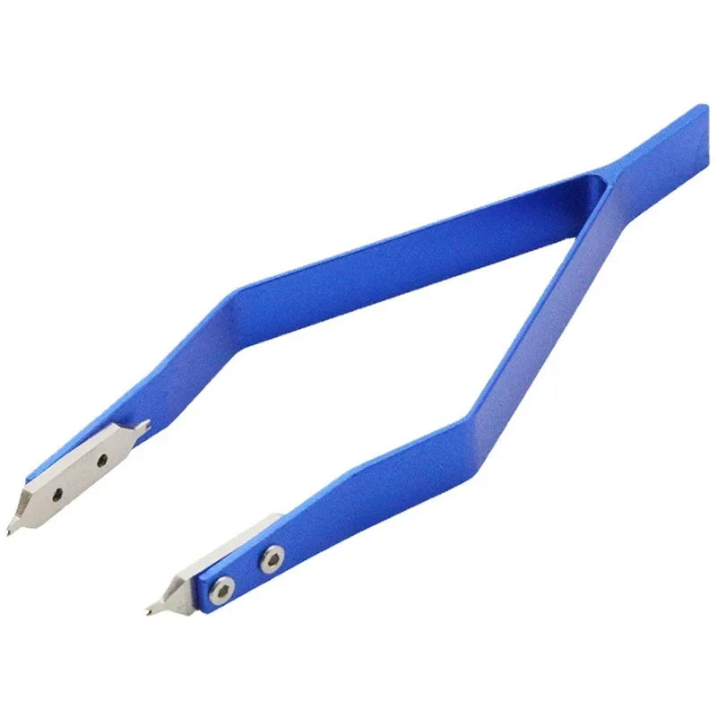 7825 V Shaped Metal Watch Spring Bar Remover Tweezer Clips High Hardness Precision Watch Repair Tool Accessory For Watchmaker