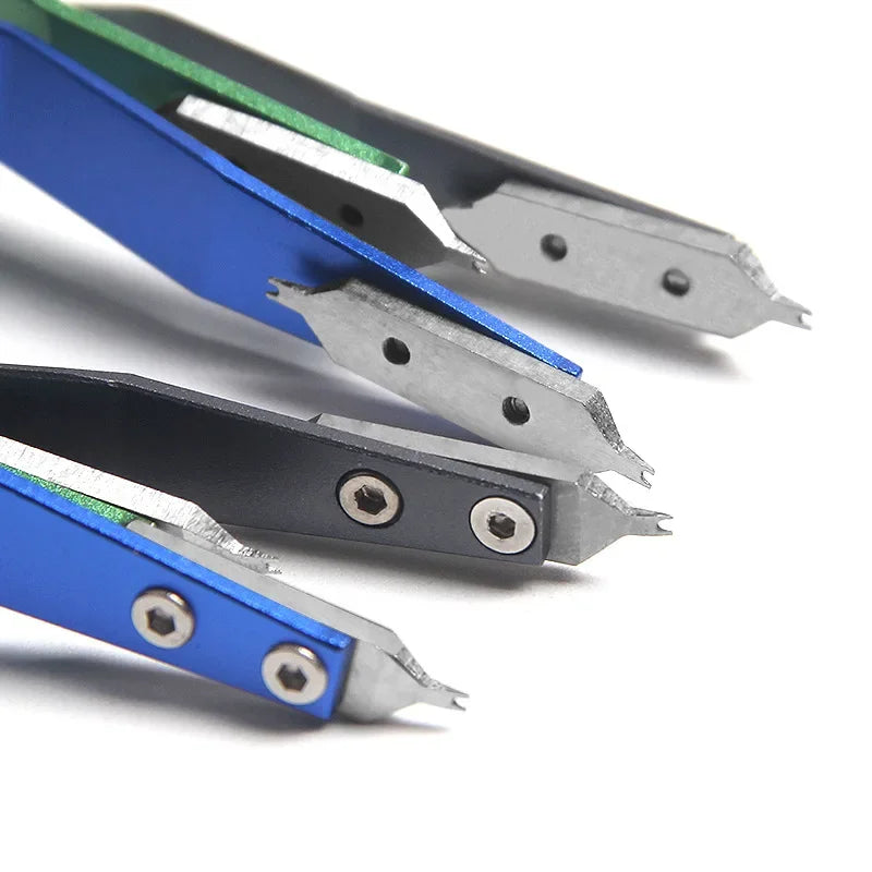 7825 V Shaped Metal Watch Spring Bar Remover Tweezer Clips High Hardness Precision Watch Repair Tool Accessory For Watchmaker