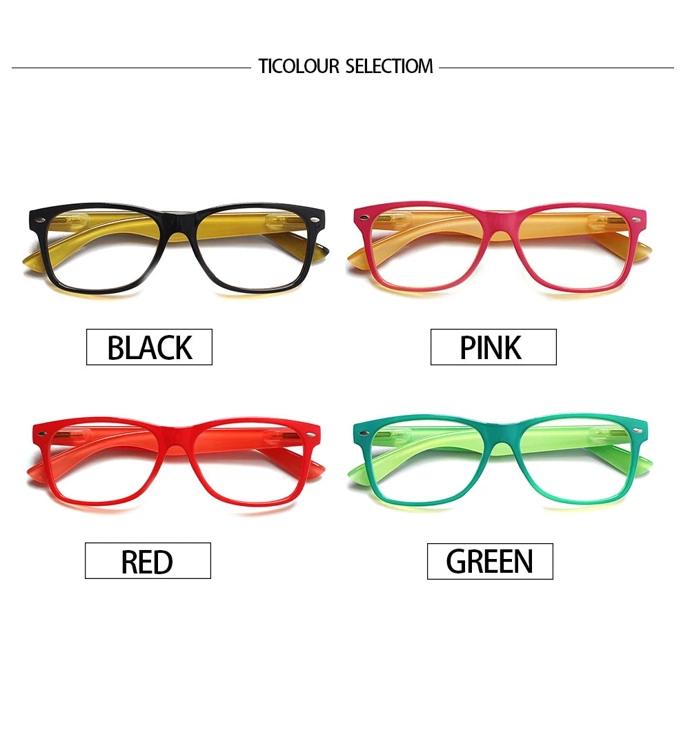 CLASAGA Reading Glasses Men and Women with Spring Hinge Fashion Presbyopia Optical Magnifying glass Reader Eyeglasses +0~+6.0
