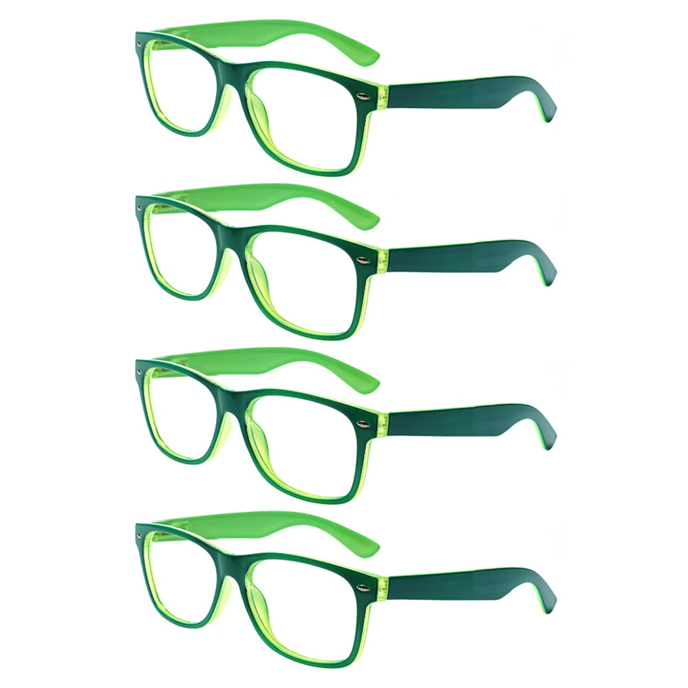 CLASAGA Reading Glasses Men and Women with Spring Hinge Fashion Presbyopia Optical Magnifying glass Reader Eyeglasses +0~+6.0